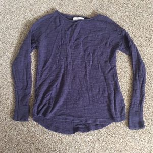 Loft dark gray sweater